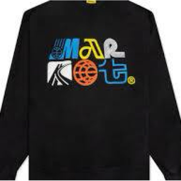 MARKET Air Transit Puff Crewneck - Black | NWT (S) - Picture 1 of 5
